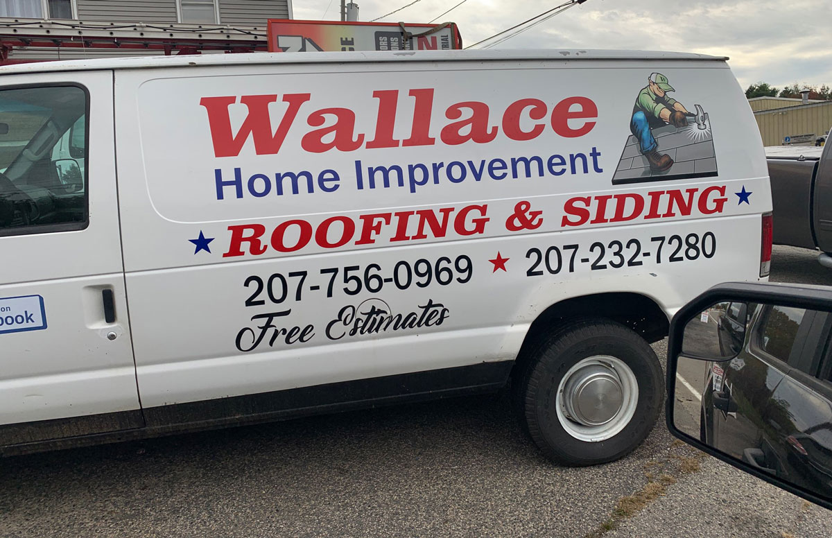 WallaceRoofingTruck Wallace Home Improvement Truck